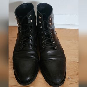 Thursday Captain Men's Black Leather Boots
